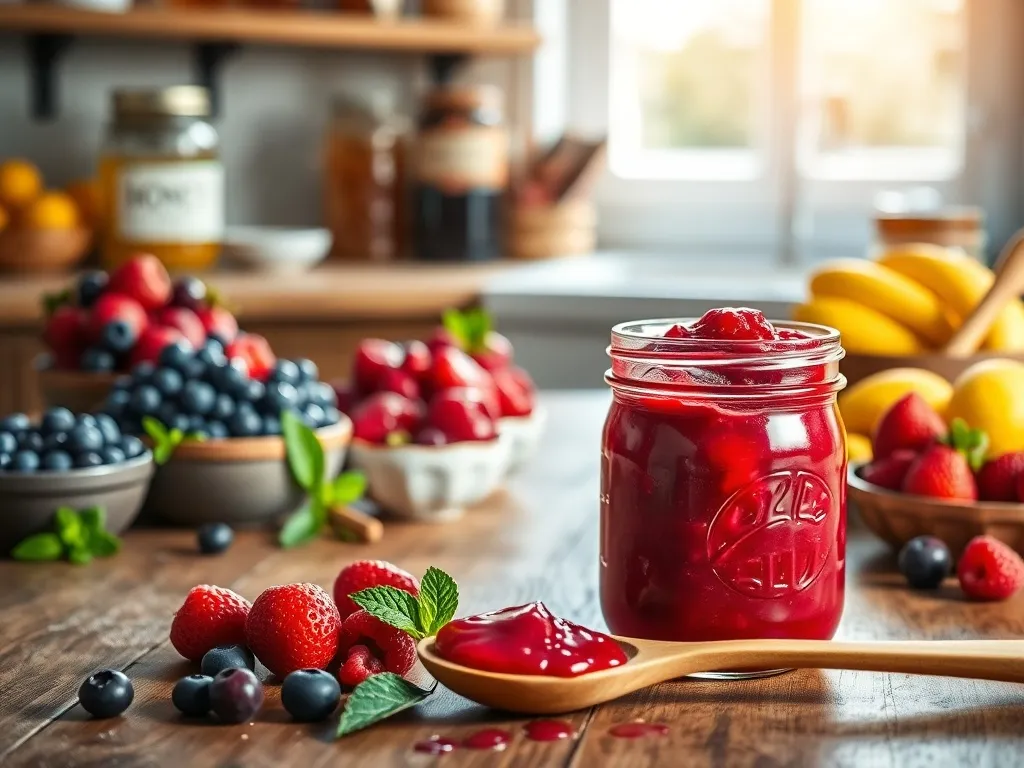 Czym zastąpić cukier żelujący? Sprawdzone alternatywy do dżemu