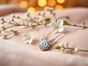 Naszyjnik z brylantem – symbol elegancji, który nigdy nie wychodzi z mody