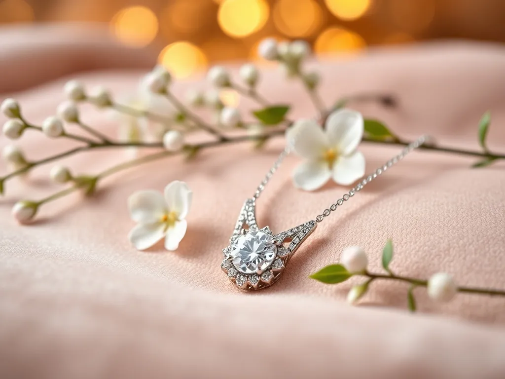Naszyjnik z brylantem – symbol elegancji, który nigdy nie wychodzi z mody